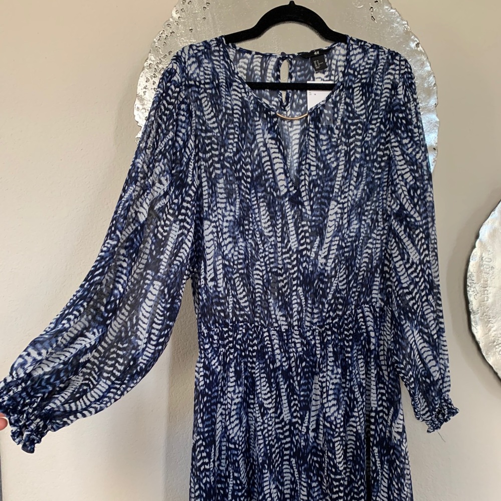 Long loose fitting flowy dress